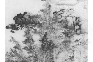 湖滨草阁图