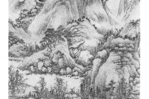 寒潭画舸图