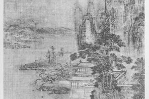 楼阁山水图