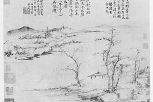 溪亭秋色图