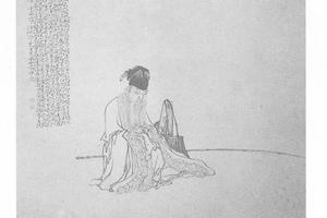 故事人物图册页