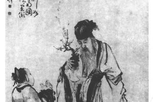 八月梅花图