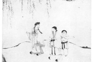 携琴访友图
