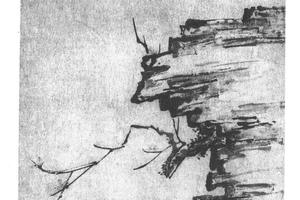 梅石水仙图
