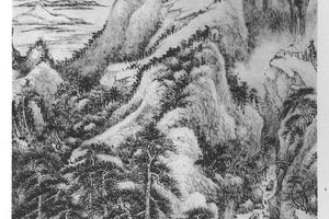 阳逻山色图