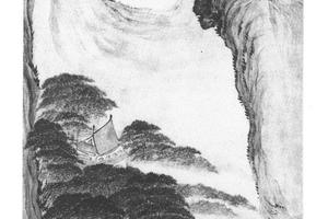 黄山松谷庵图
