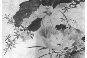 仿董源山水