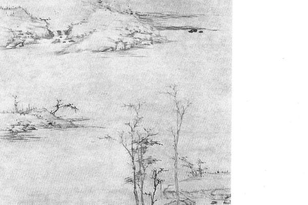 仿倪瓒山水