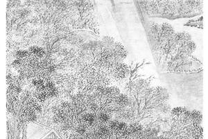 城关骤雨图