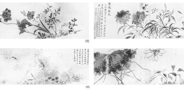 广陵春色图四段卷