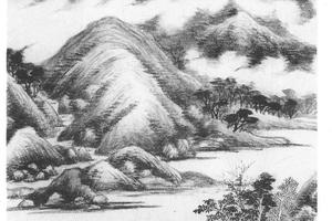 仿高房山云山