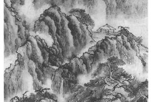 秋山亭子图