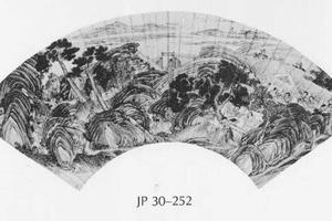 石湖图扇面