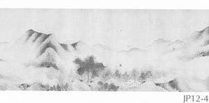 仿董其昌山水图卷