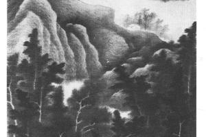 夏山过雨图