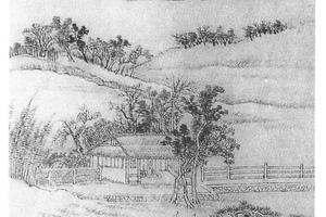 仿董其昌小景