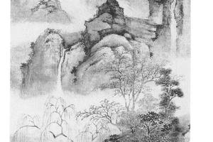 寿君老作山水