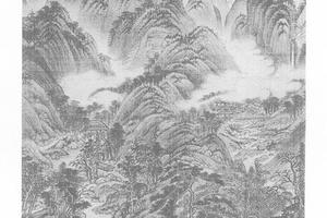 仿燕文贵携琴访友图