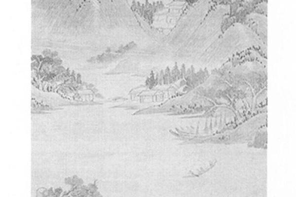 渔浦寻渡图