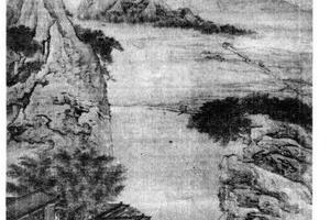 楼阁山水图