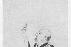 对月图