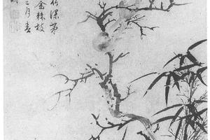 枯木双禽图