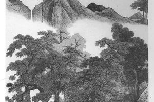 山静日长图