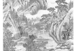 仿北苑山水