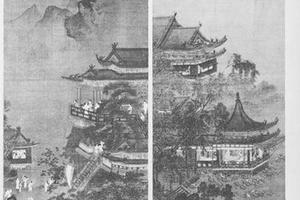 楼阁山水图(对幅)