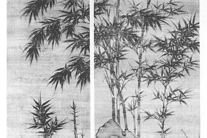 竹石图(对幅)