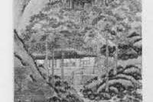 松溪归棹图