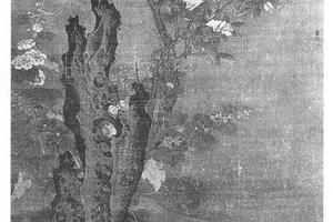 夏景花鸟图