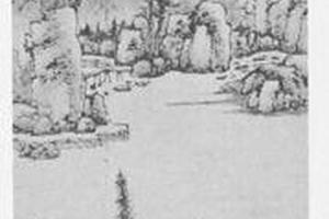水墨山水图