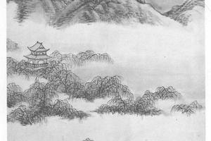 寒山晓钟图