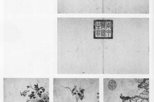 仿古花卉翎毛