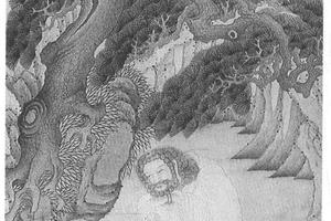 释伽牟尼图轴