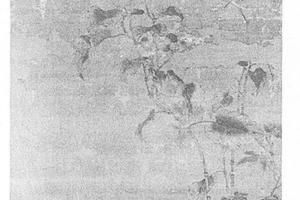 蓼塘鸳鸯图