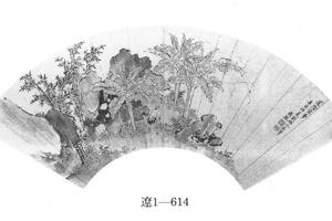 蕉荫鹤梦图