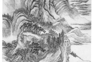 深山古寺图