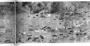 百鸟朝阳图卷