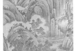山静日长图