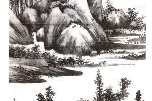 溪桥访友