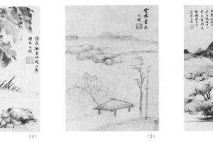 仿宋元山水十二开