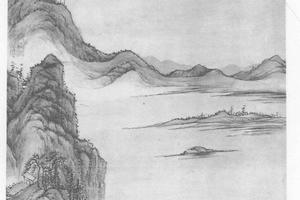 光福山桥图
