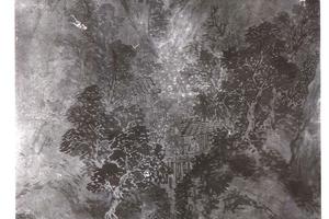 溪山雨意图