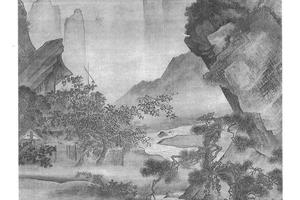 清溪横笛图