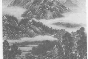 云峰烟树