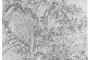 山静日长图