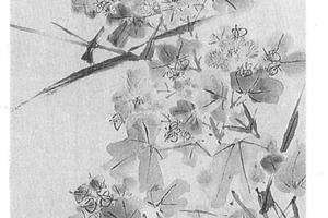 秋塘花鸭图