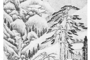 雪窗春酽图